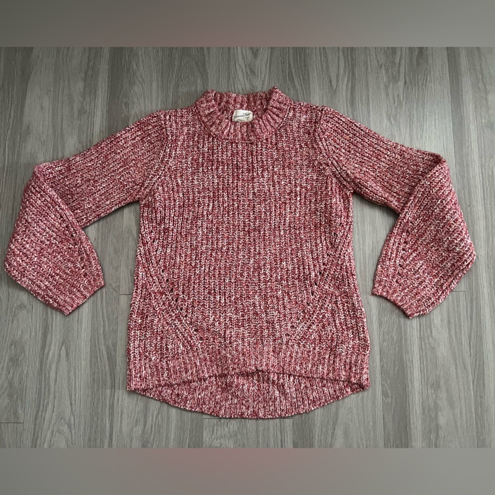 Wool blend sweater universal thread small